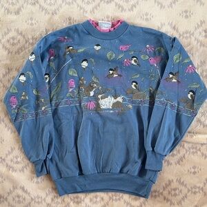 Artisans | Vintage Chickadee Sweater | Size S/M
